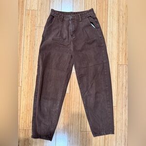 SHEIN Women’s Dark Brown Jeans size small